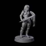 Nervous Guard Miniature for Dungeons and Dragons, Pathfinder or other TTRPGs