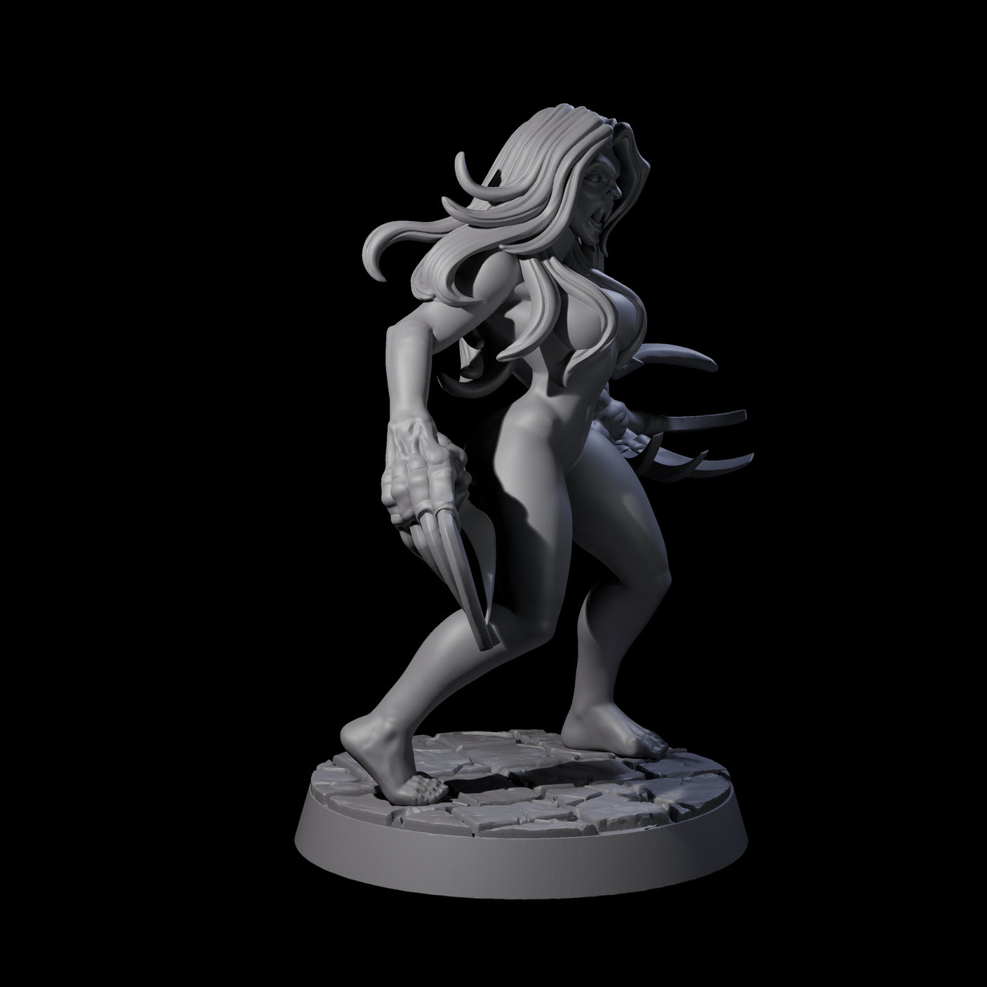 Newly Awoken Vampire Spawn Miniature for Dungeons and Dragons, Pathfinder or other TTRPGs