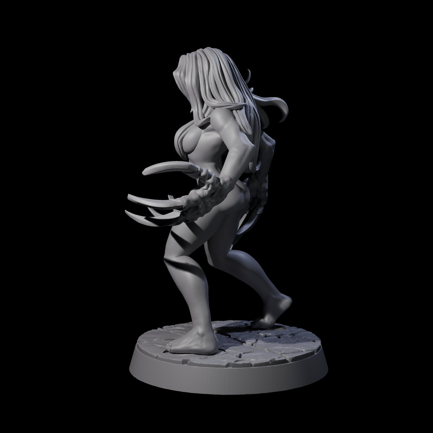 Newly Awoken Vampire Spawn Miniature for Dungeons and Dragons, Pathfinder or other TTRPGs