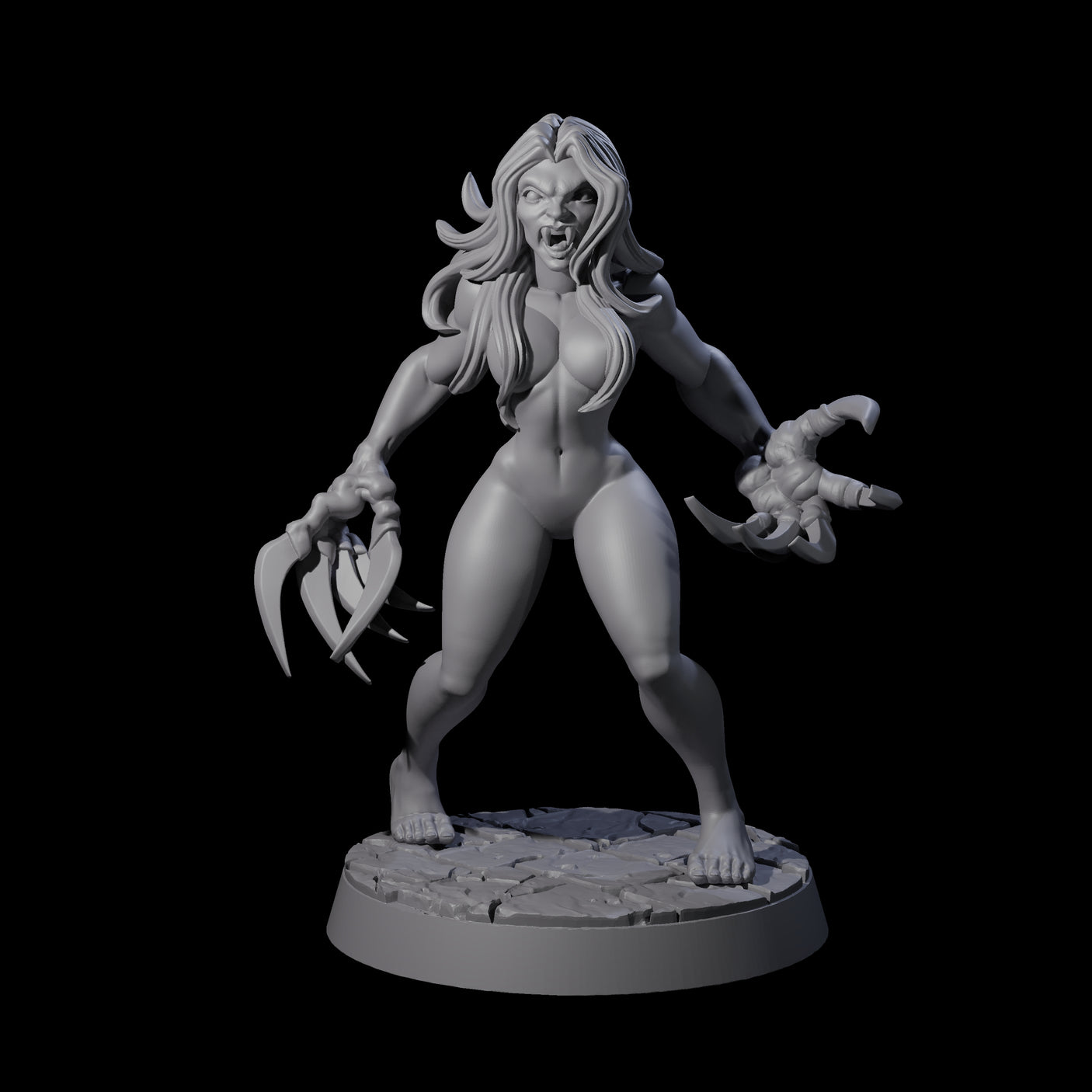 Newly Awoken Vampire Spawn Miniature for Dungeons and Dragons, Pathfinder or other TTRPGs