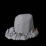 Nine Gravestones Miniature for Dungeons and Dragons, Pathfinder or other TTRPGs
