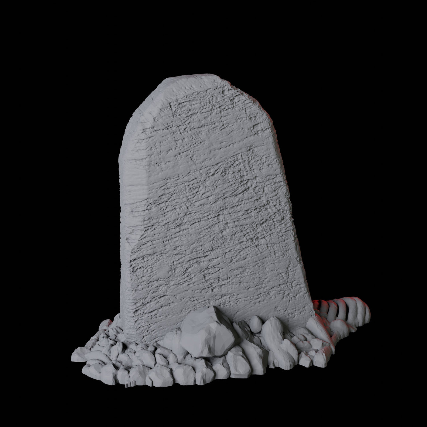 Nine Gravestones Miniature for Dungeons and Dragons, Pathfinder or other TTRPGs
