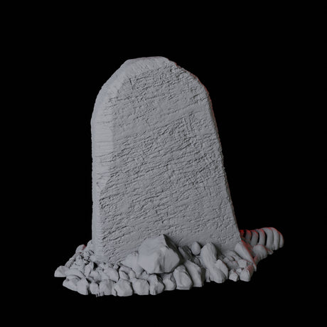 Nine Gravestones Miniature for Dungeons and Dragons, Pathfinder or other TTRPGs