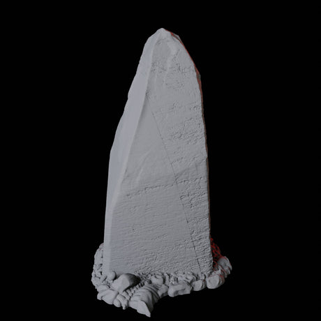 Nine Gravestones Miniature for Dungeons and Dragons, Pathfinder or other TTRPGs