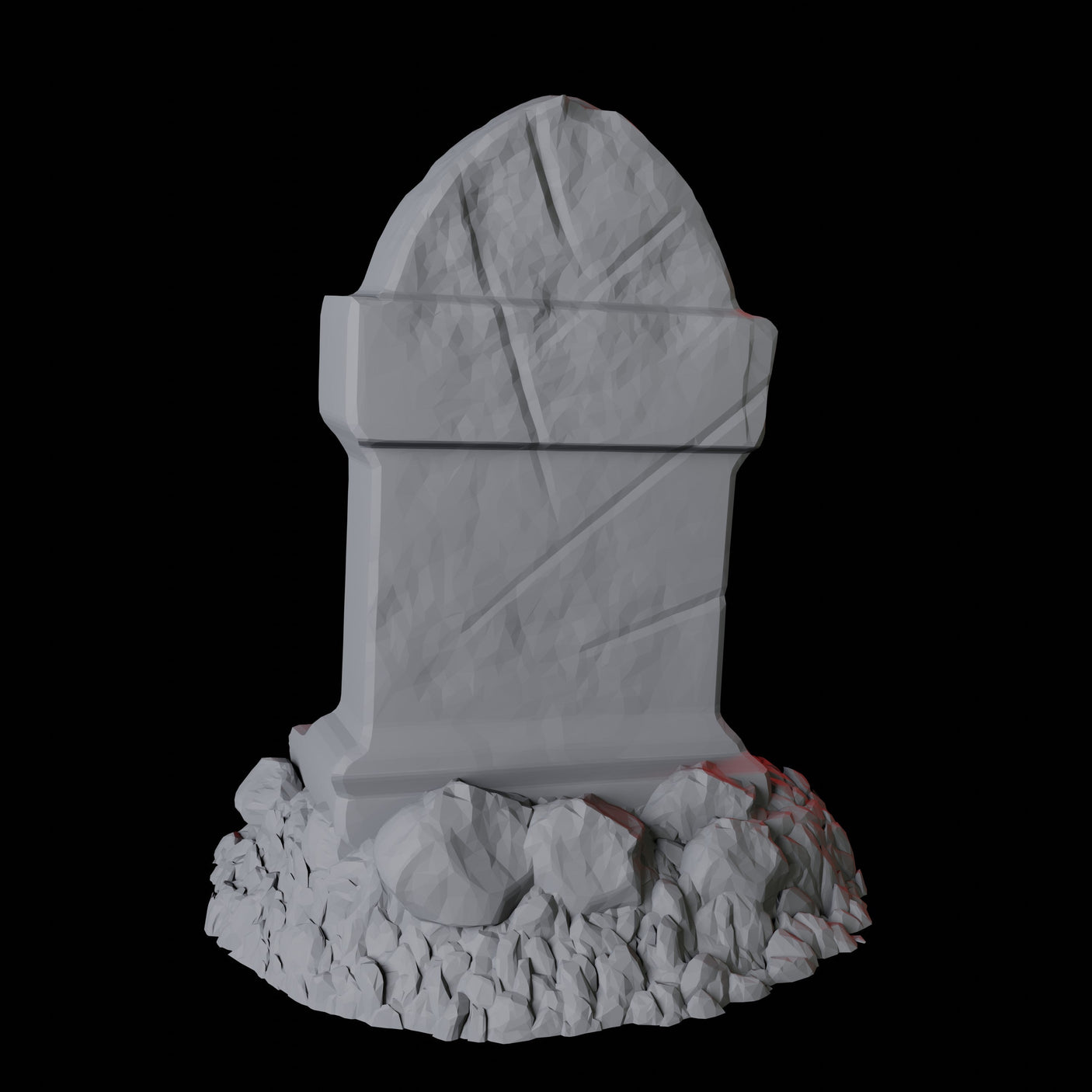 Nine Tombstones Miniature for Dungeons and Dragons, Pathfinder or other TTRPGs