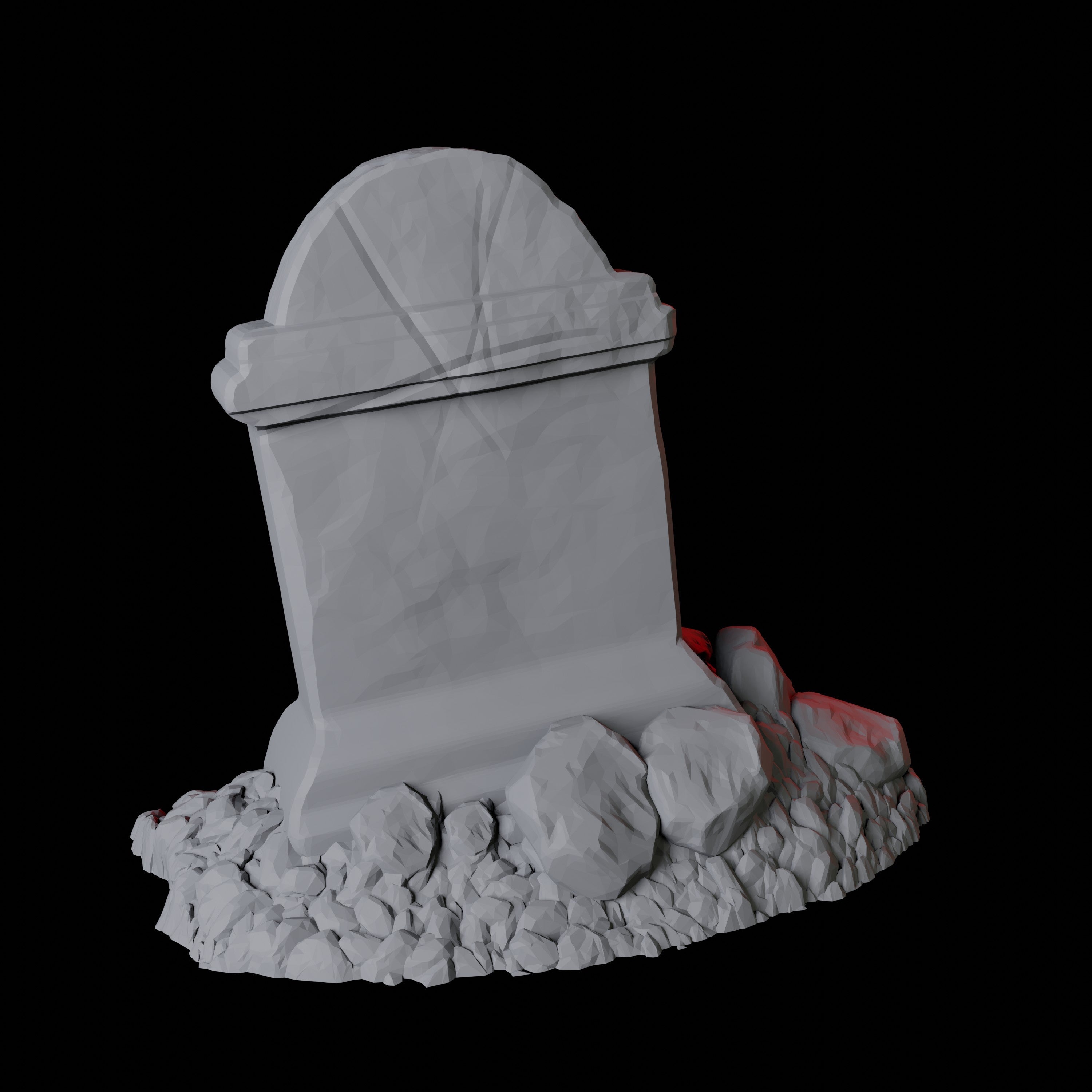 9 Tombstones - Scatter Terrain Miniature for Dungeons and Dragons - Myth Forged