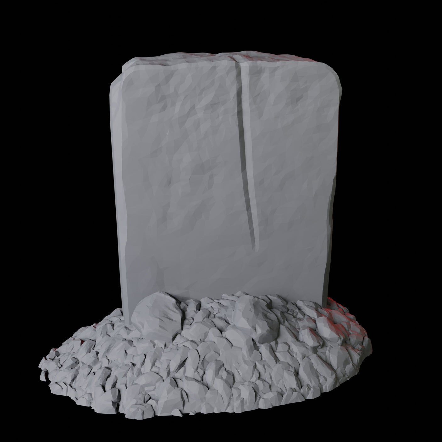 Nine Tombstones Miniature for Dungeons and Dragons, Pathfinder or other TTRPGs