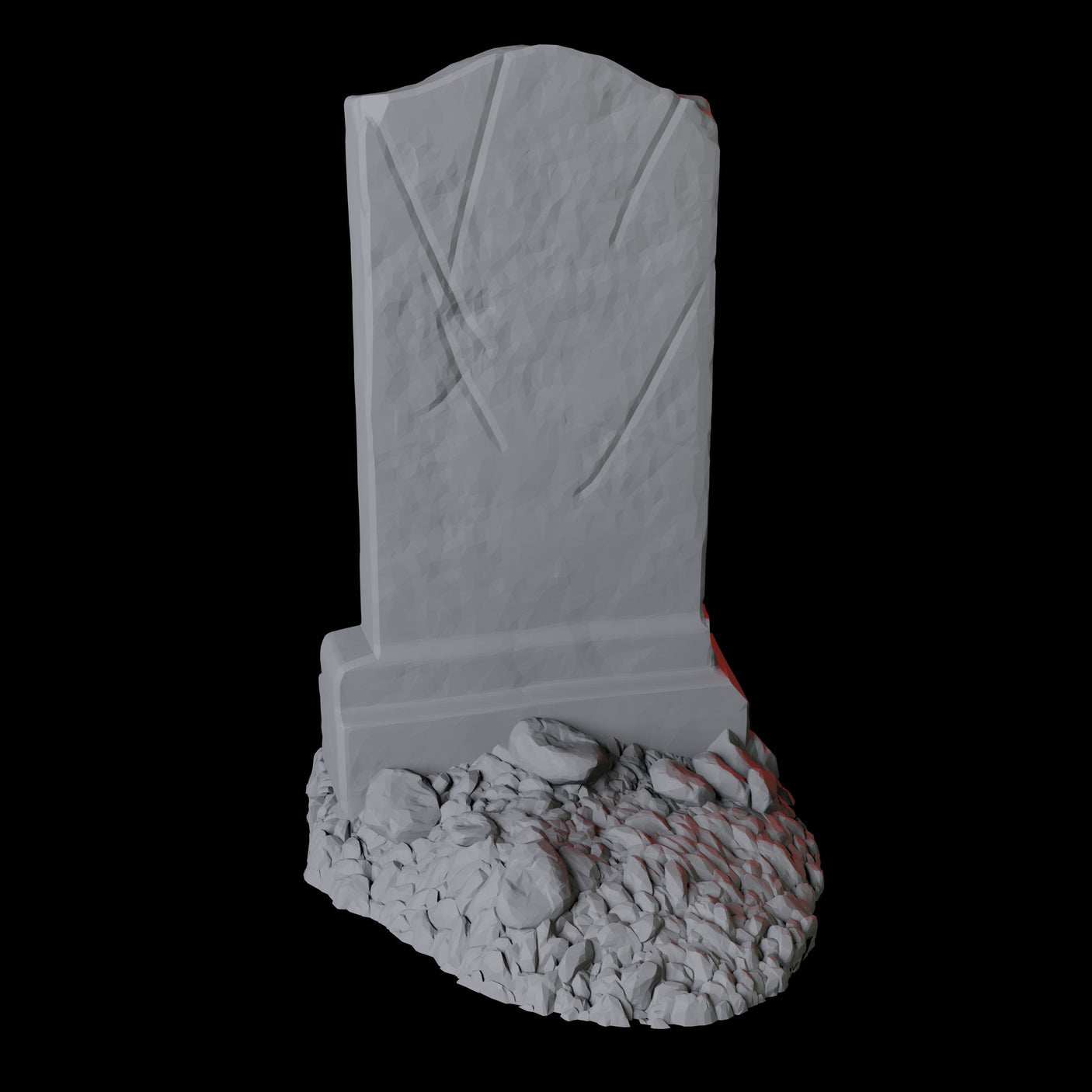 Nine Tombstones Miniature for Dungeons and Dragons, Pathfinder or other TTRPGs
