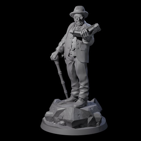 No Expense Spared Human Scholar Miniature for Dungeons and Dragons, Pathfinder or other TTRPGs