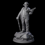 No Expense Spared Human Scholar Miniature for Dungeons and Dragons, Pathfinder or other TTRPGs