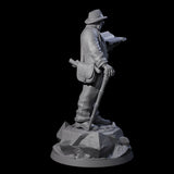 No Expense Spared Human Scholar Miniature for Dungeons and Dragons, Pathfinder or other TTRPGs