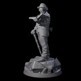 No Expense Spared Human Scholar Miniature for Dungeons and Dragons, Pathfinder or other TTRPGs