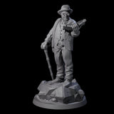 No Expense Spared Human Scholar Miniature for Dungeons and Dragons, Pathfinder or other TTRPGs
