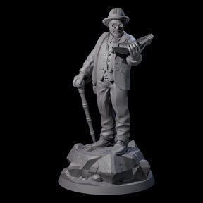 No Expense Spared Human Scholar Miniature for Dungeons and Dragons, Pathfinder or other TTRPGs