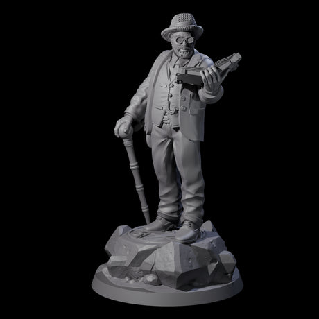 No Expense Spared Human Scholar Miniature for Dungeons and Dragons, Pathfinder or other TTRPGs