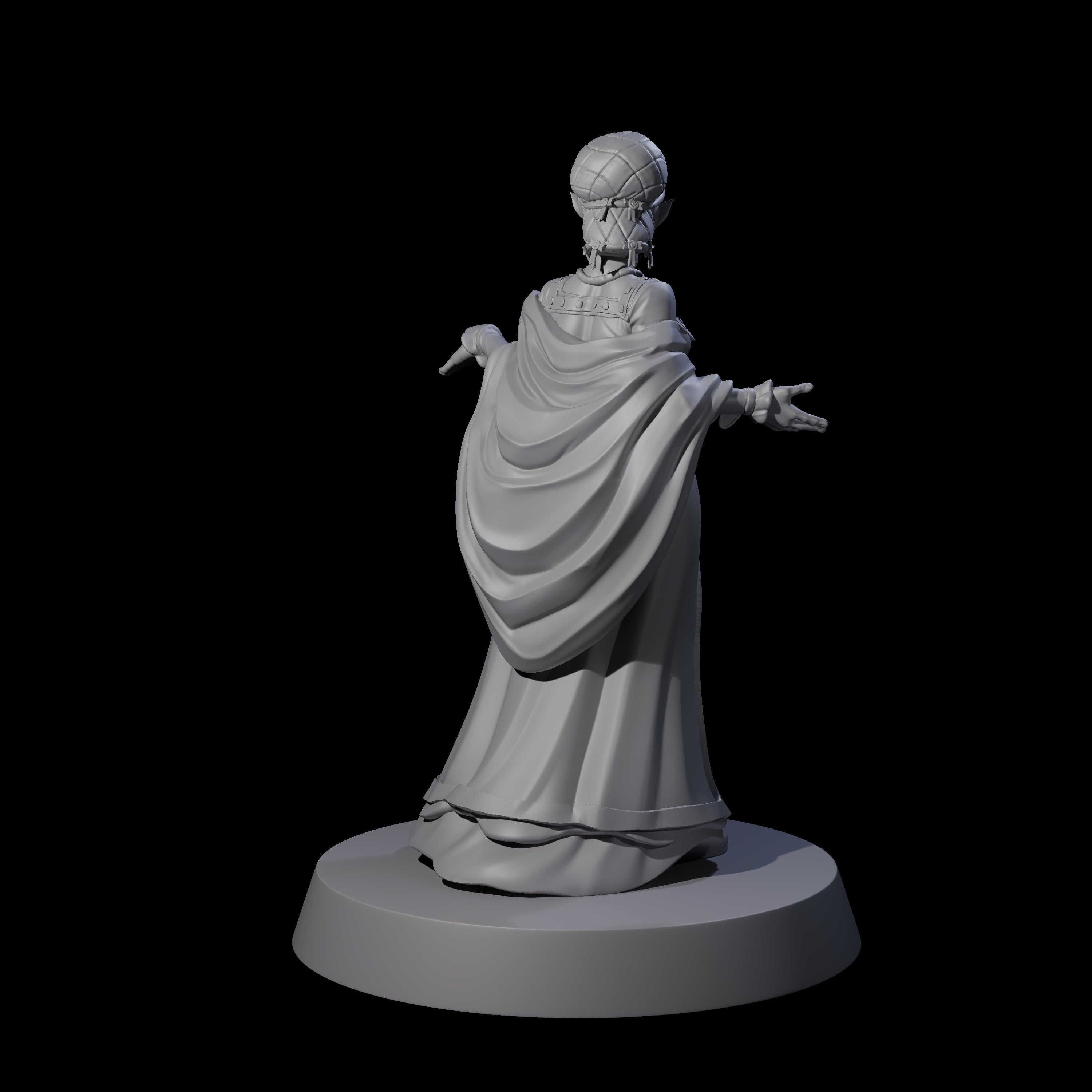 Noble Elf Maiden Miniature for Dungeons and Dragons, Pathfinder or other TTRPGs