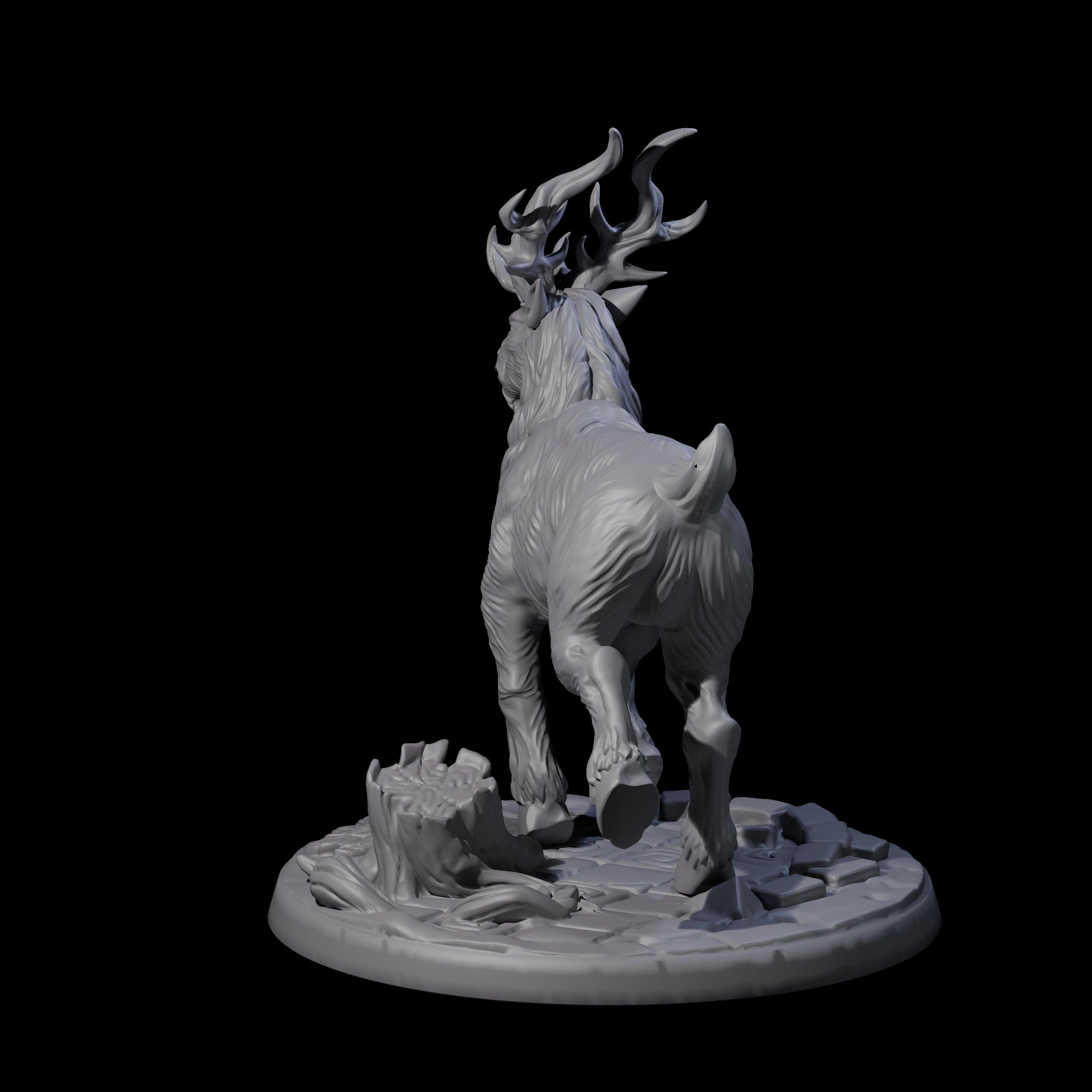 Noble Giant Elk A Miniature for Dungeons and Dragons, Pathfinder or other TTRPGs