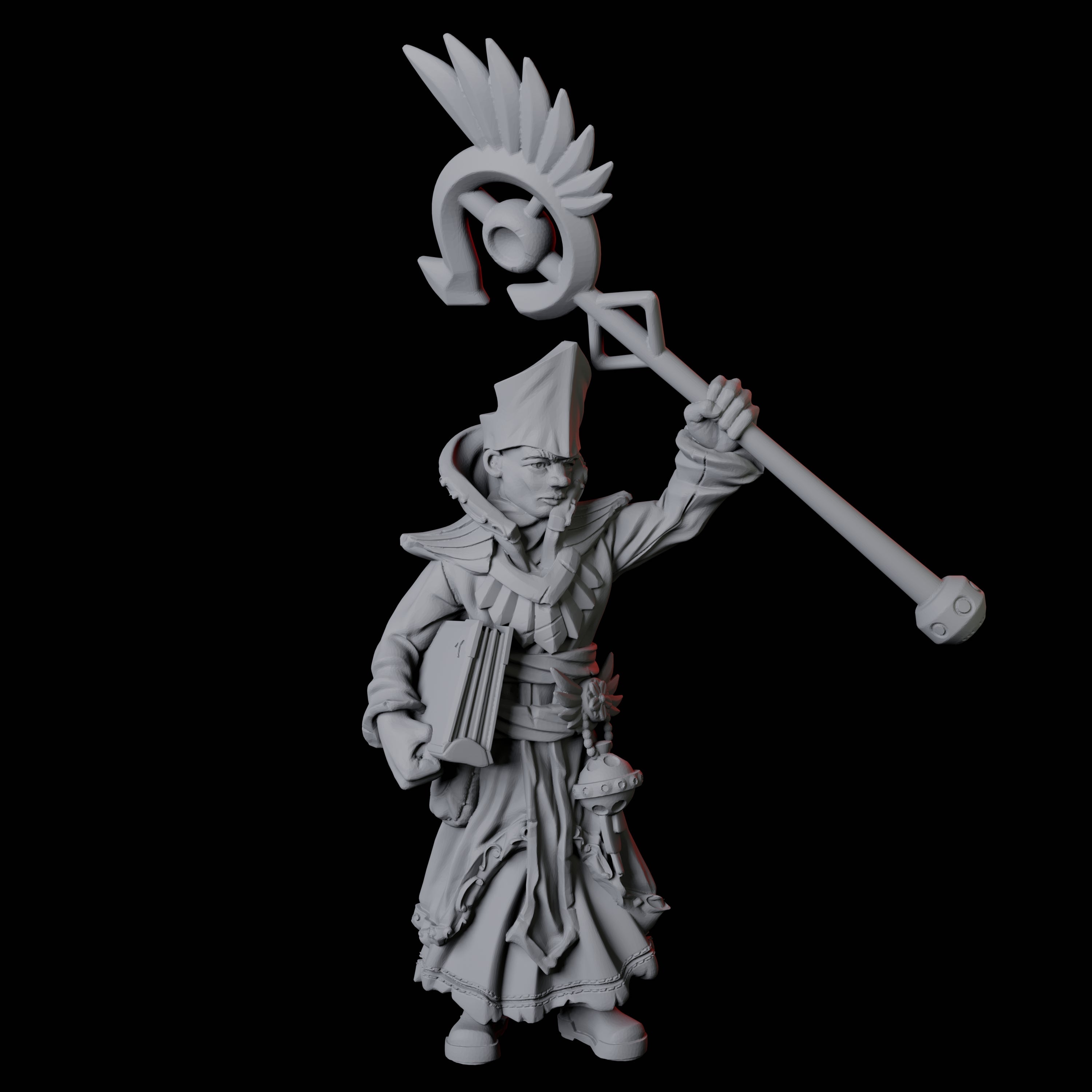 Noble Priest A Miniature for Dungeons and Dragons, Pathfinder or other TTRPGs