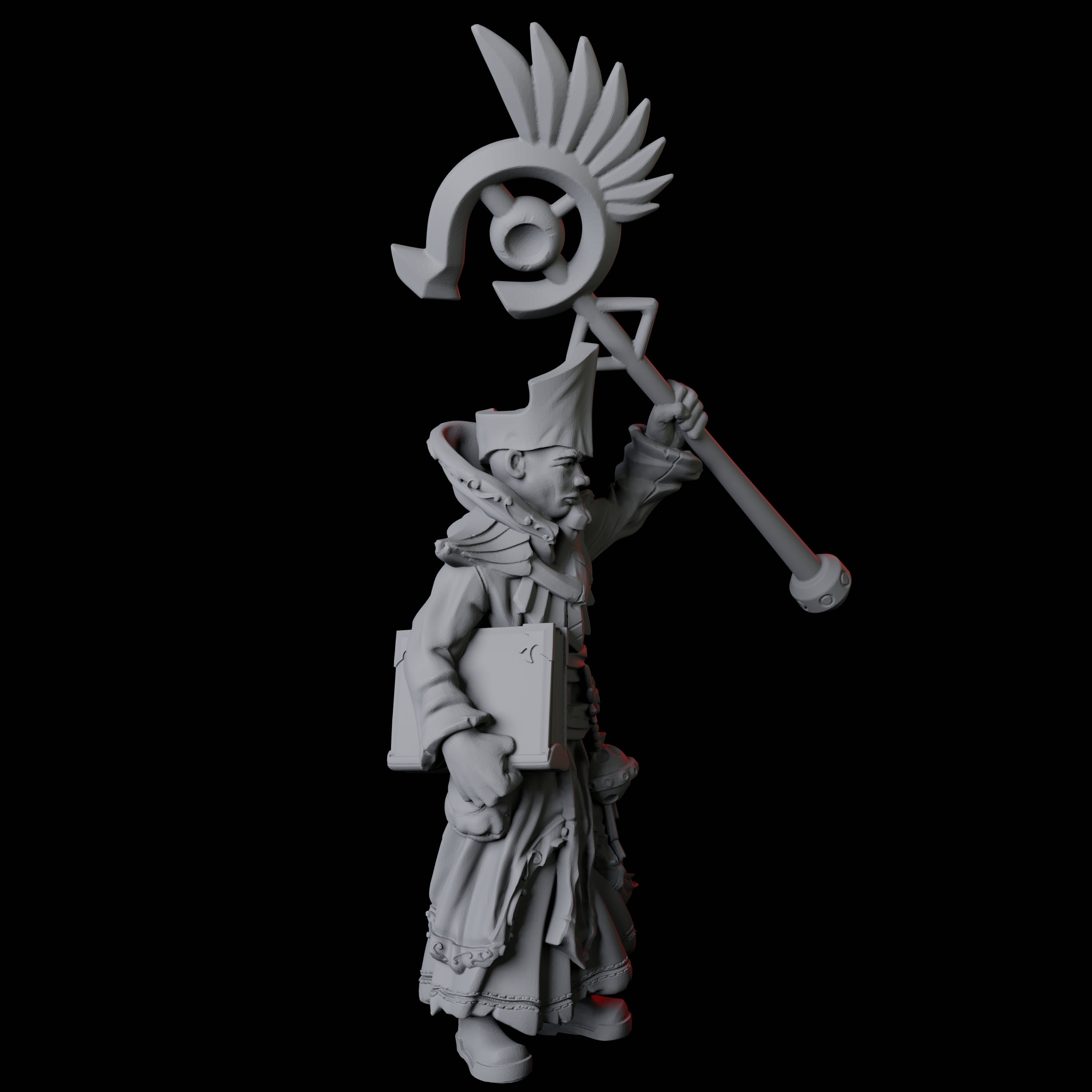 Noble Priest A Miniature for Dungeons and Dragons, Pathfinder or other TTRPGs