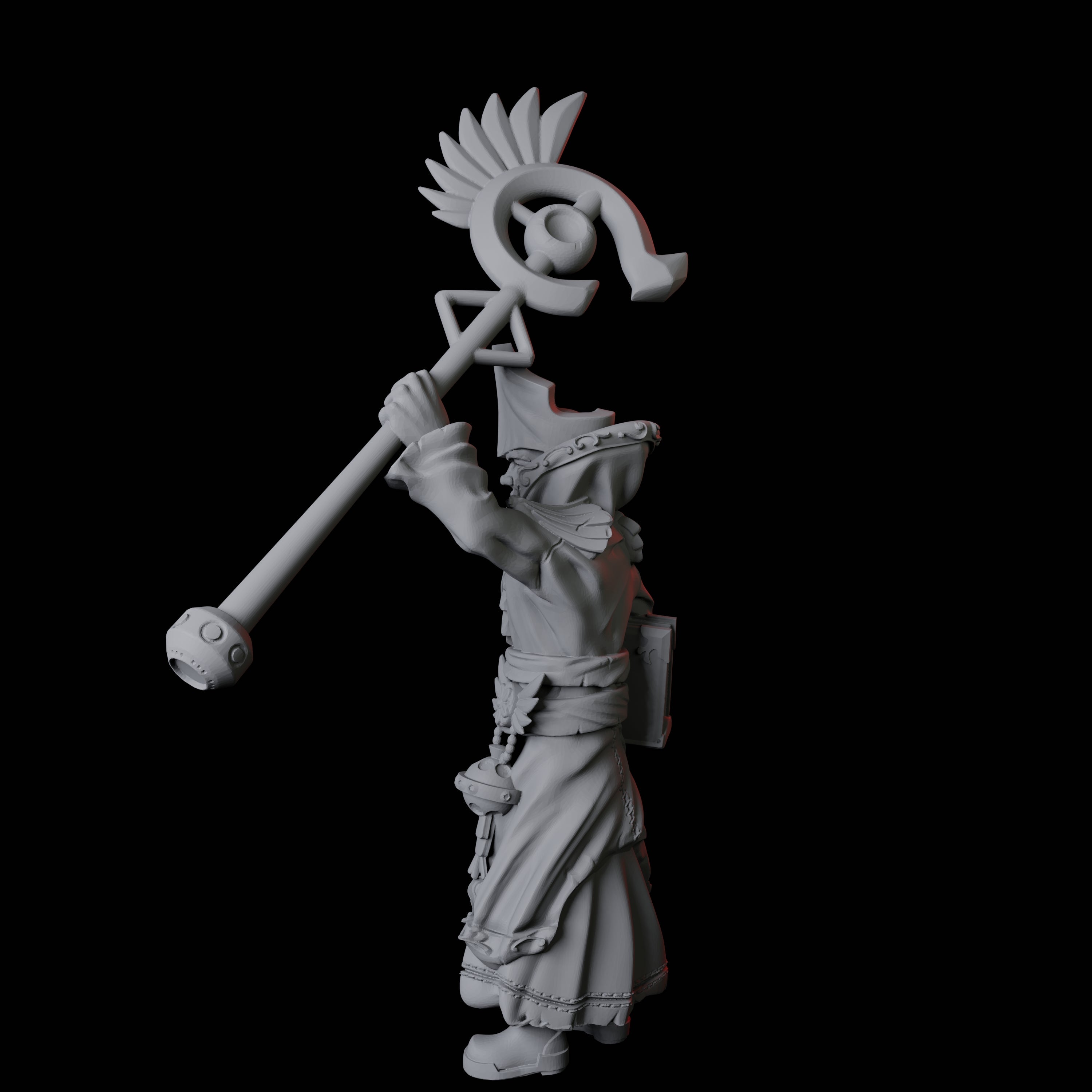 Noble Priest A Miniature for Dungeons and Dragons, Pathfinder or other TTRPGs