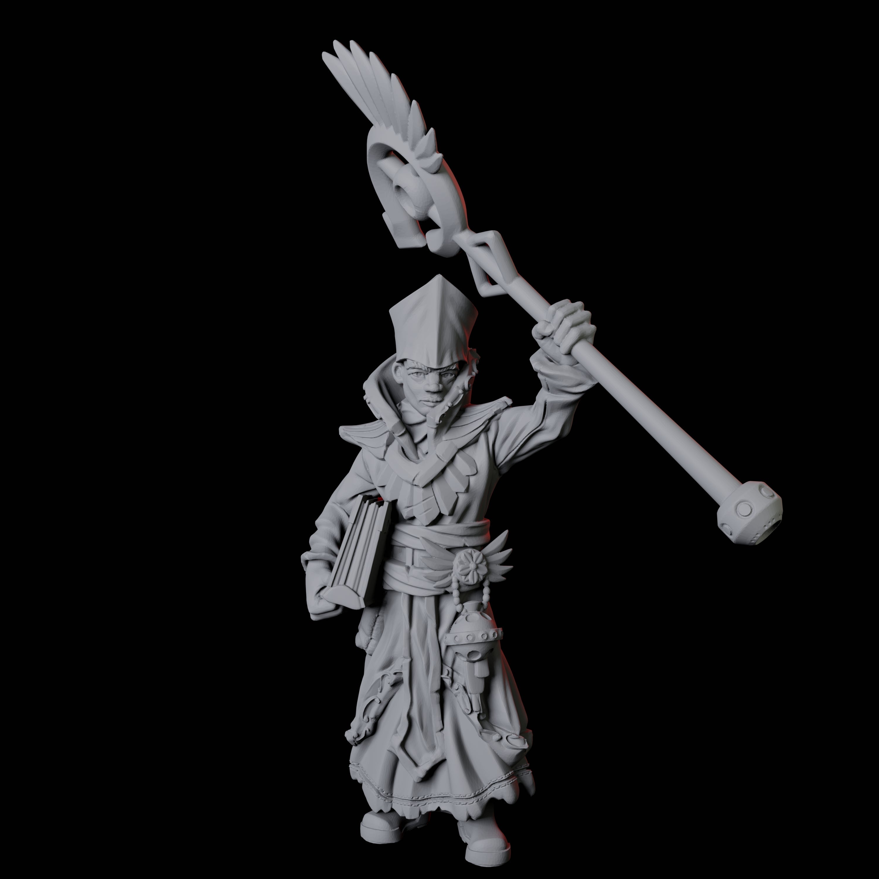 Noble Priest A Miniature for Dungeons and Dragons, Pathfinder or other TTRPGs