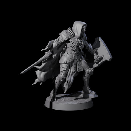 Noble Warforged Templar A Miniature for Dungeons and Dragons, Pathfinder or other TTRPGs