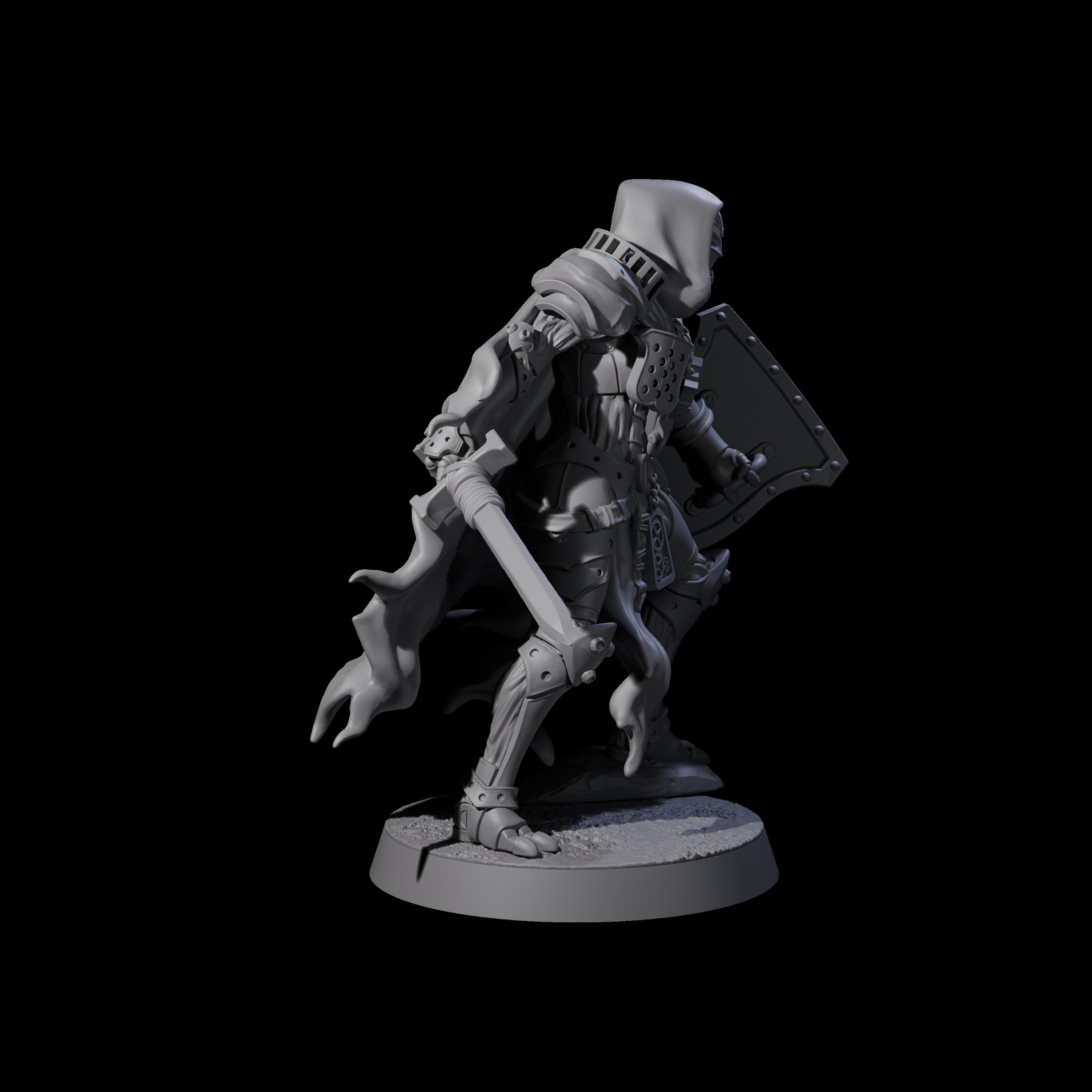 Noble Warforged Templar A Miniature for Dungeons and Dragons, Pathfinder or other TTRPGs