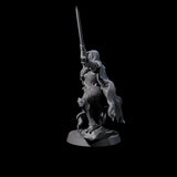 Noble Warforged Templar B Miniature for Dungeons and Dragons, Pathfinder or other TTRPGs