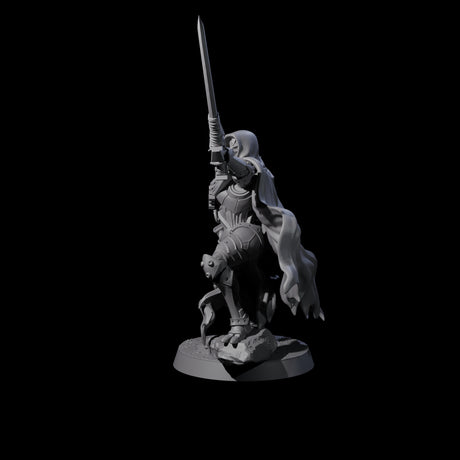 Noble Warforged Templar B Miniature for Dungeons and Dragons, Pathfinder or other TTRPGs