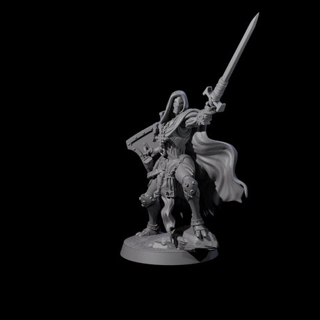 Noble Warforged Templar B Miniature for Dungeons and Dragons, Pathfinder or other TTRPGs