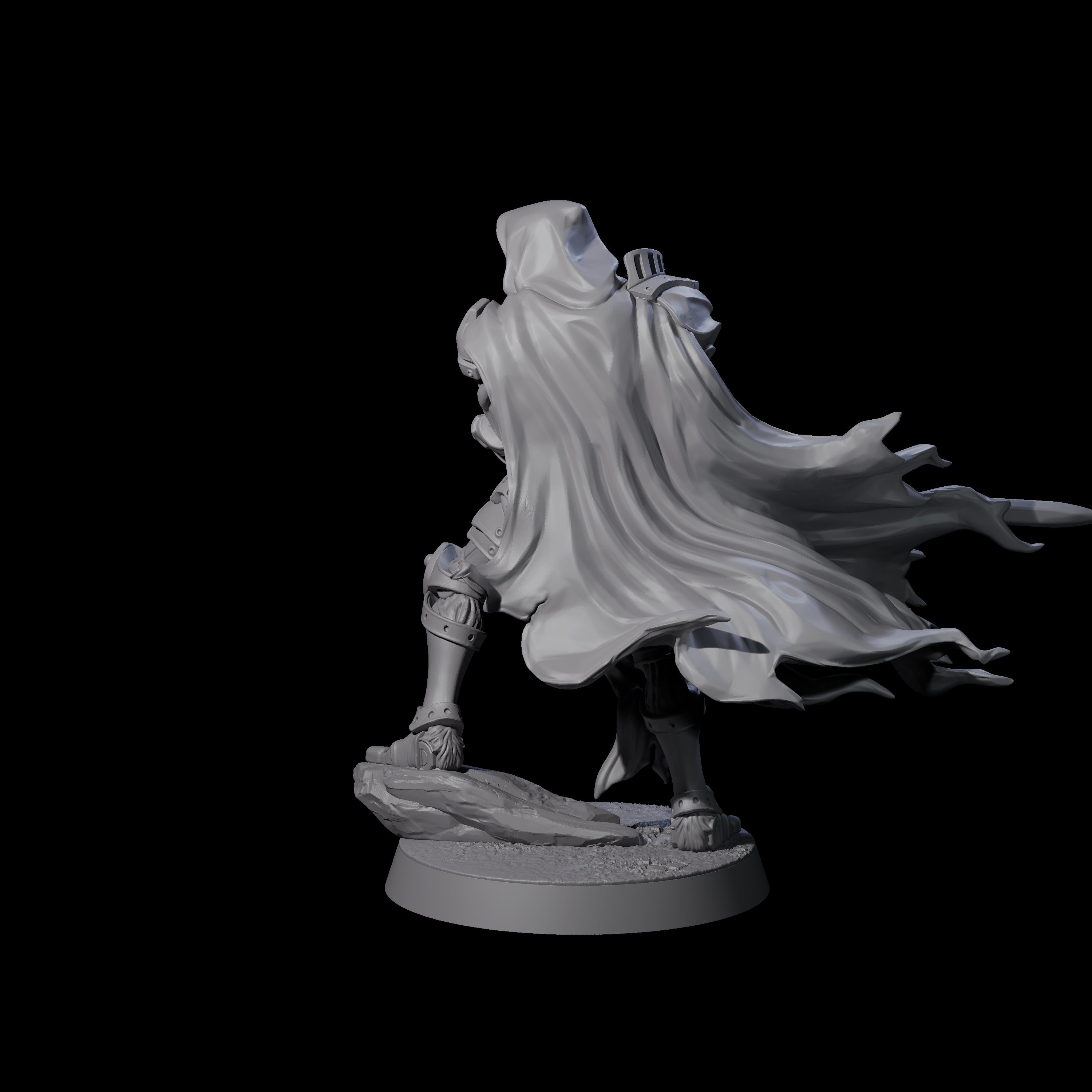 Noble Warforged Templar D Miniature for Dungeons and Dragons, Pathfinder or other TTRPGs