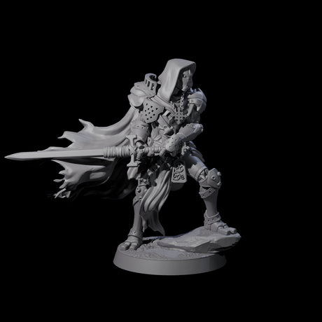 Noble Warforged Templar D Miniature for Dungeons and Dragons, Pathfinder or other TTRPGs