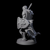 Noble Warforged Templar E Miniature for Dungeons and Dragons, Pathfinder or other TTRPGs