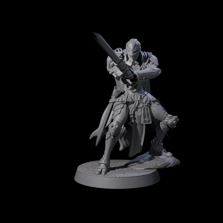Noble Warforged Templars Miniature for Dungeons and Dragons, Pathfinder or other TTRPGs