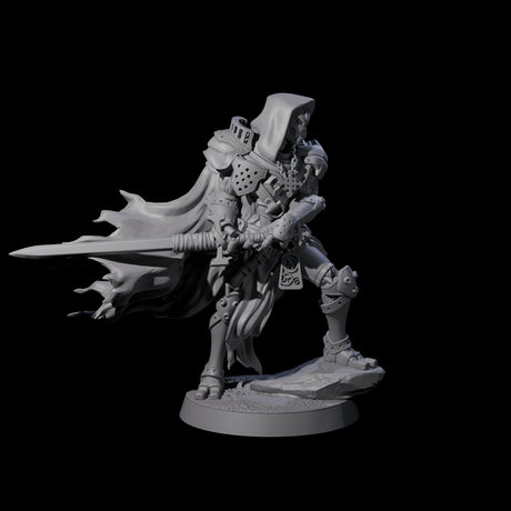 Noble Warforged Templars Miniature for Dungeons and Dragons, Pathfinder or other TTRPGs