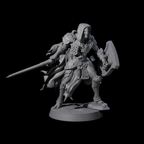 Noble Warforged Templars Miniature for Dungeons and Dragons, Pathfinder or other TTRPGs