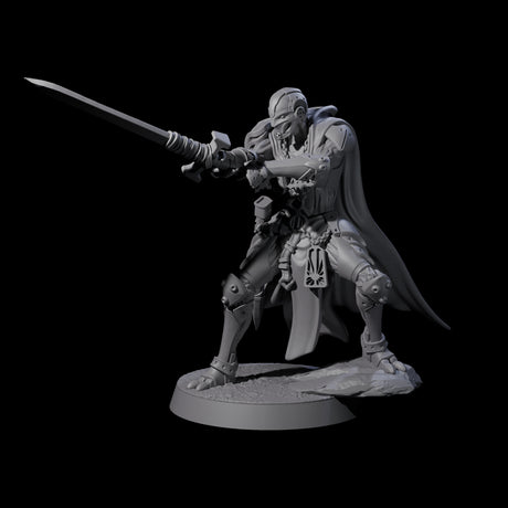 Noble Warforged Templars Miniature for Dungeons and Dragons, Pathfinder or other TTRPGs