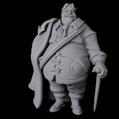 Nobleman B Miniature for Dungeons and Dragons, Pathfinder or other TTRPGs