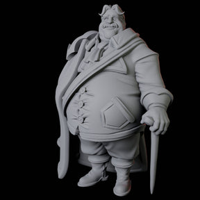 Nobleman B Miniature for Dungeons and Dragons, Pathfinder or other TTRPGs