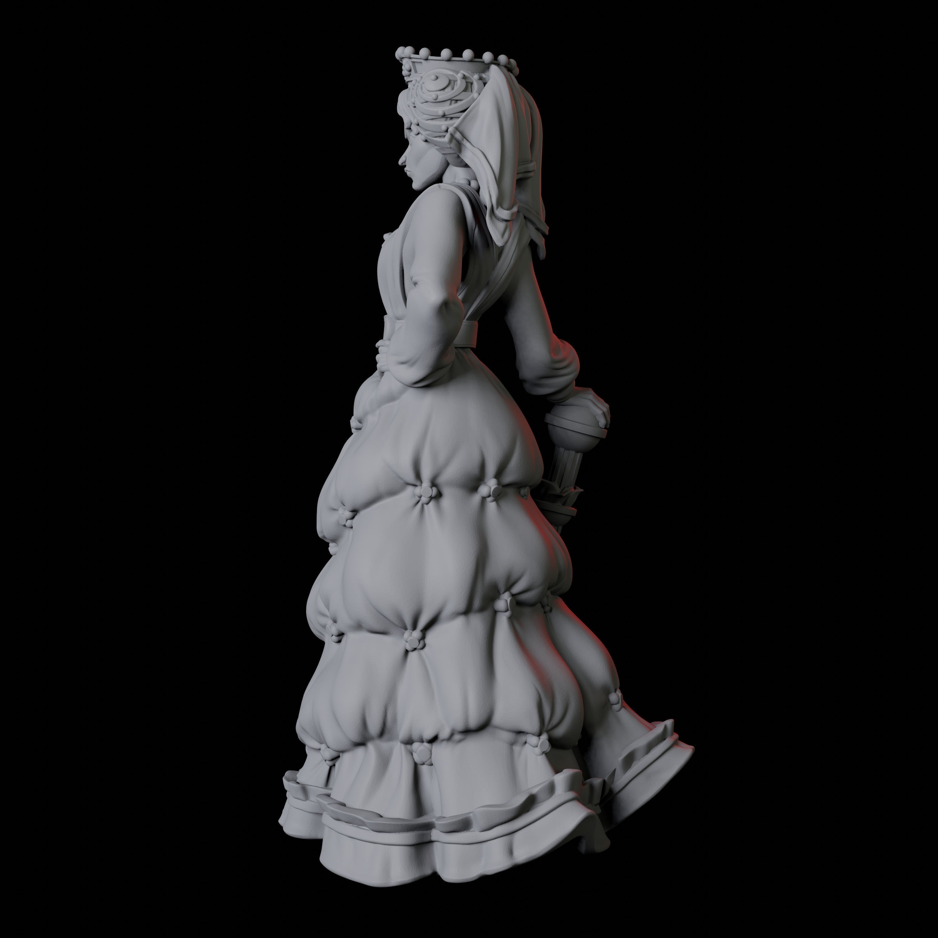 Noblewoman A Miniature for Dungeons and Dragons