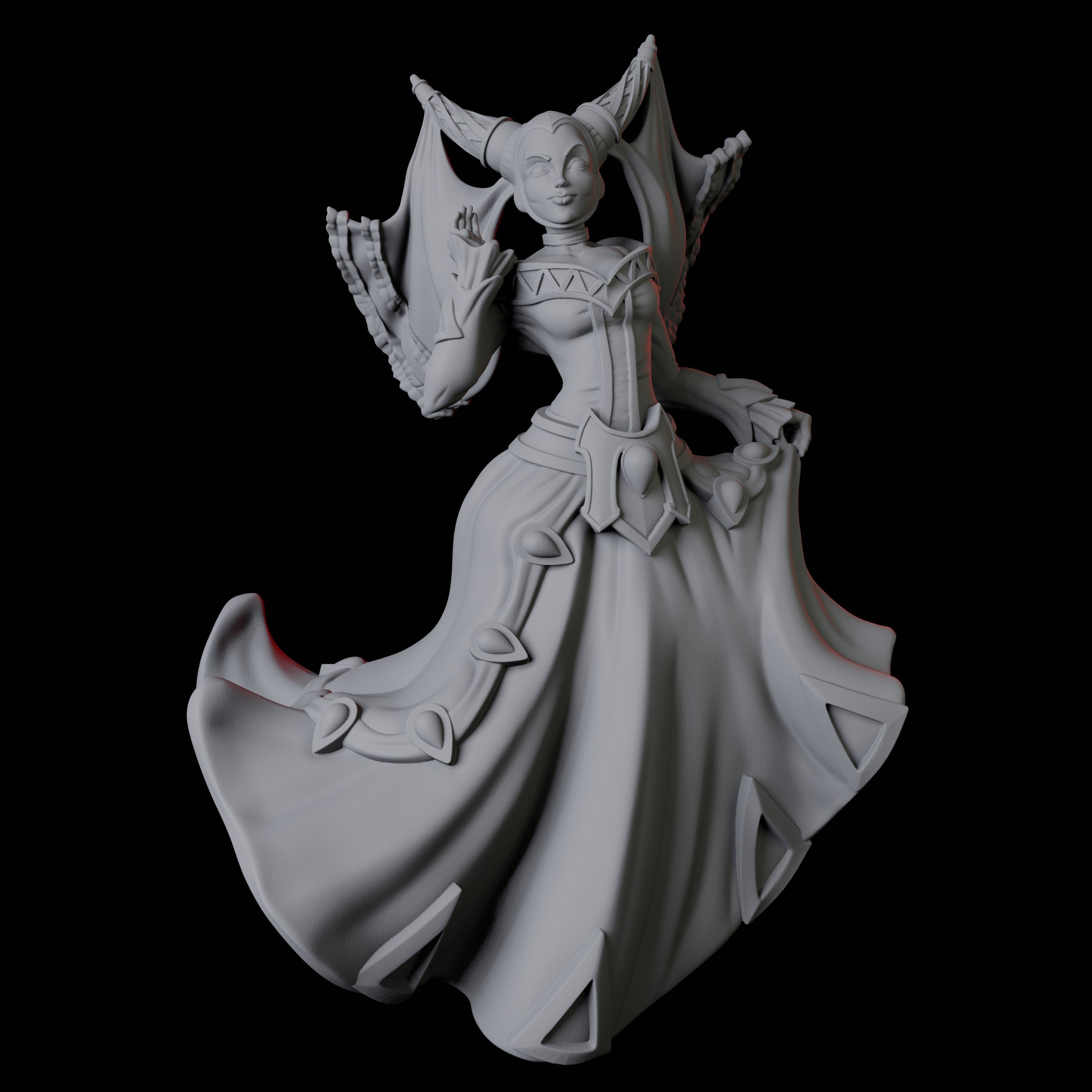 Noblewoman B Miniature for Dungeons and Dragons