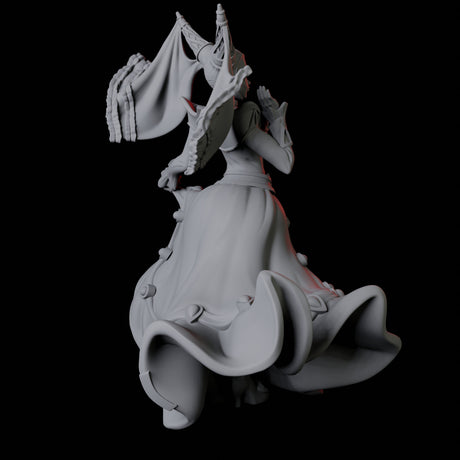 Noblewoman B Miniature for Dungeons and Dragons, Pathfinder or other TTRPGs