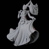 Noblewoman B Miniature for Dungeons and Dragons, Pathfinder or other TTRPGs
