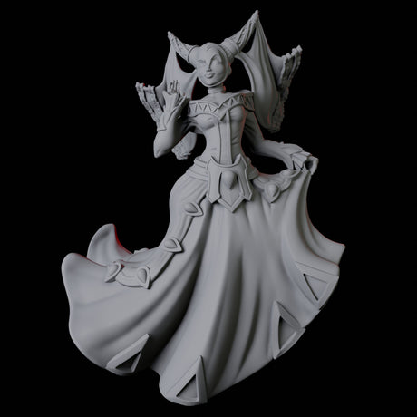 Noblewoman B Miniature for Dungeons and Dragons, Pathfinder or other TTRPGs