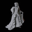 Noblewoman C Miniature for Dungeons and Dragons, Pathfinder or other TTRPGs