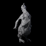 Not So Cute Pinguin Abberant A Miniature for Dungeons and Dragons, Pathfinder or other TTRPGs
