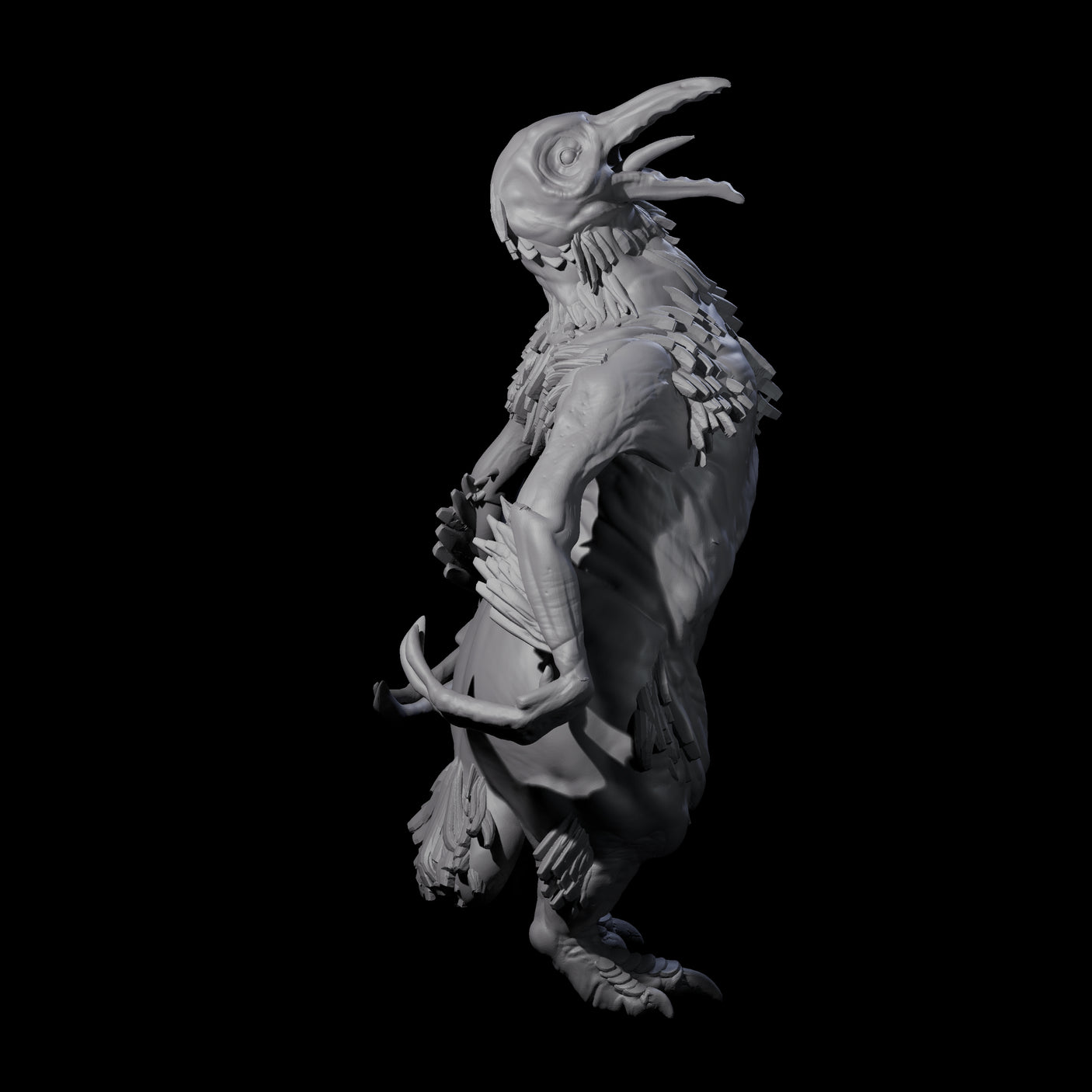 Not So Cute Pinguin Abberant A Miniature for Dungeons and Dragons, Pathfinder or other TTRPGs