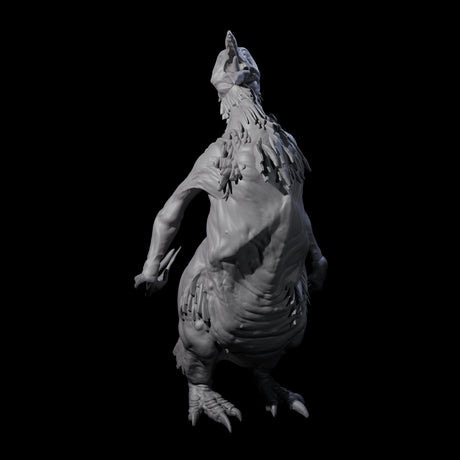Not So Cute Pinguin Abberant A Miniature for Dungeons and Dragons, Pathfinder or other TTRPGs