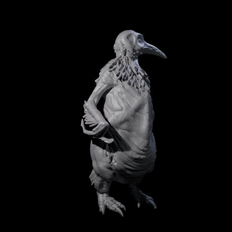 Not So Cute Pinguin Abberant B Miniature for Dungeons and Dragons, Pathfinder or other TTRPGs