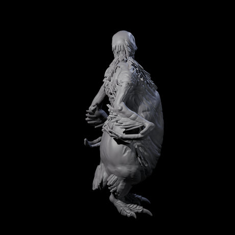 Not So Cute Pinguin Abberant B Miniature for Dungeons and Dragons, Pathfinder or other TTRPGs